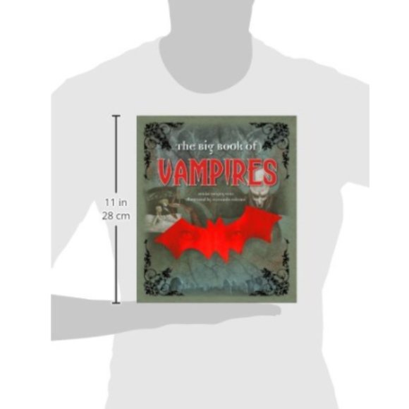 ❤️‍🔥 2 For $30 ❤️‍🔥 The Big Book of Vampires Hardcover Illustrated - Picture 2 of 4